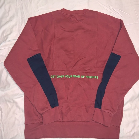 Nike Air Brushed-Back SWEATSHIRT Fleece Crew MENS MEDIUM - Picture 5 of 5